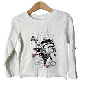 Hanna Andersson Ice Skating Tee